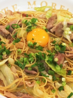 【すき焼きのタレで】豚とキャベツのパスタ-レシピのメイン写真