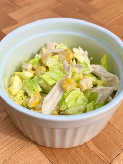 【学生】鶏ささみとキャベツのサラダ-レシピのメイン写真