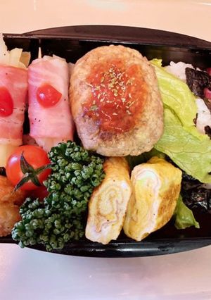 男子高校生弁当⑤ 2022/04/15-レシピのメイン写真