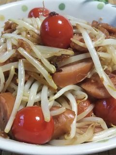 もやしとトマトのコンソメ炒め☆-レシピのメイン写真
