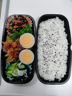 中学1年生男子弁当3-レシピのメイン写真