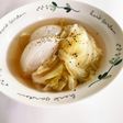 新玉ねぎと新キャベツ トロトロスープ