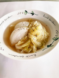 新玉ねぎと新キャベツ トロトロスープ-レシピのメイン写真