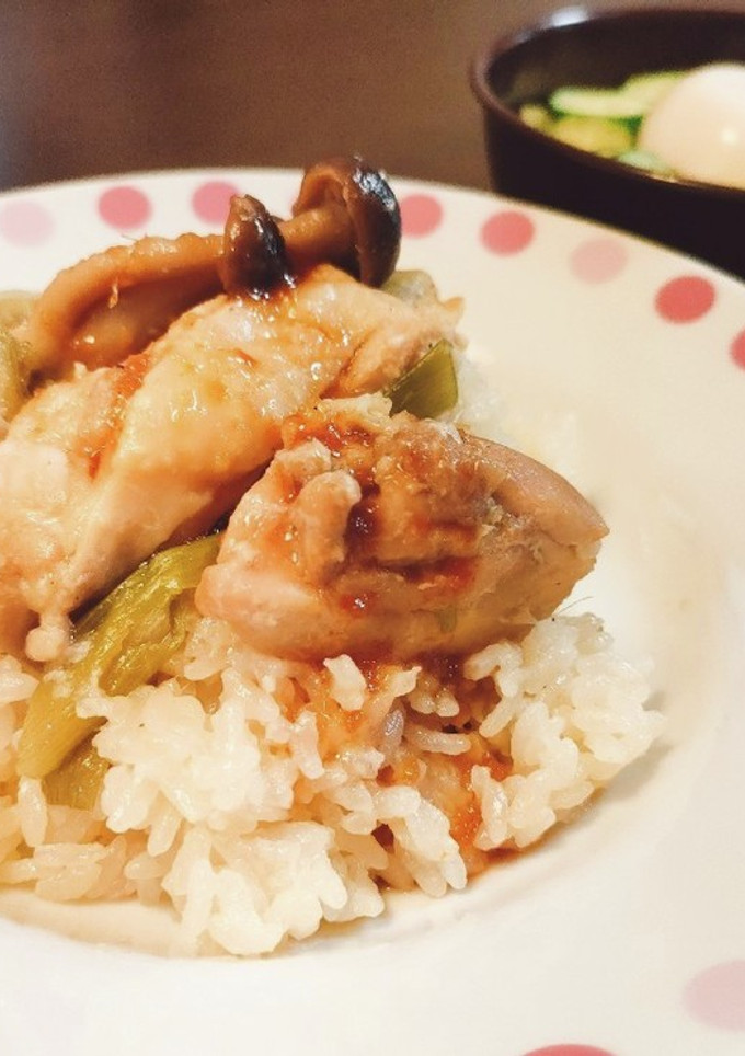 濃旨！炊飯器で簡単☆アジア風チキンライス-レシピのメイン写真