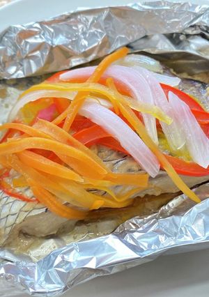 真鯛味噌のホイル蒸し-レシピのメイン写真