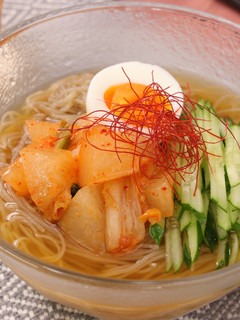 梨キムチの韓国風冷麺-レシピのメイン写真