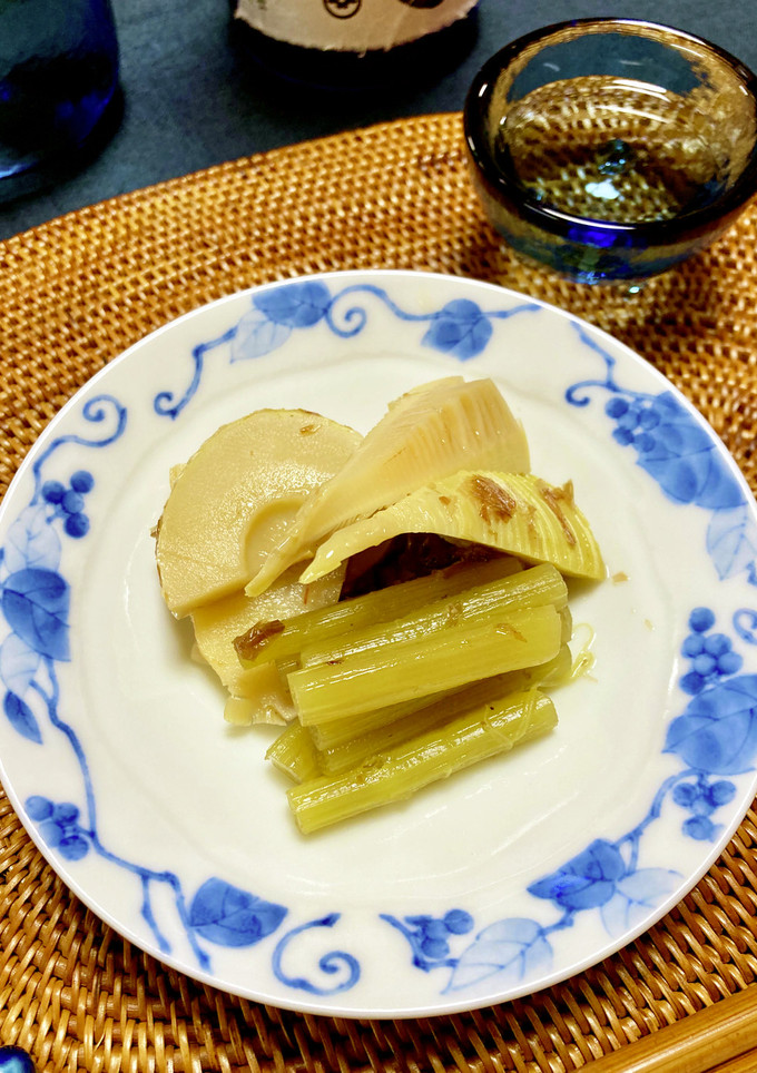 たけのことふきの煮物-レシピのメイン写真