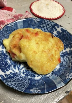 カニカマと豆腐のお焼き-レシピのメイン写真
