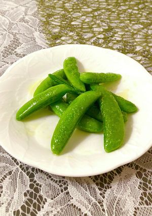 スナップえんどうの塩バター炒め-レシピのメイン写真