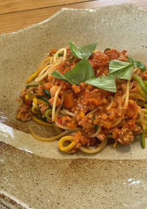 ズッキーニのパスタ-レシピのメイン写真