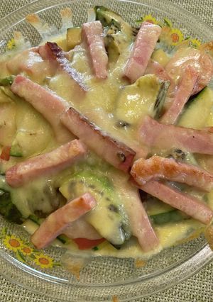 ズッキーニのチーズ焼き-レシピのメイン写真