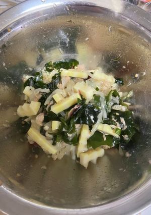 たけのこ海藻サラダ-レシピのメイン写真