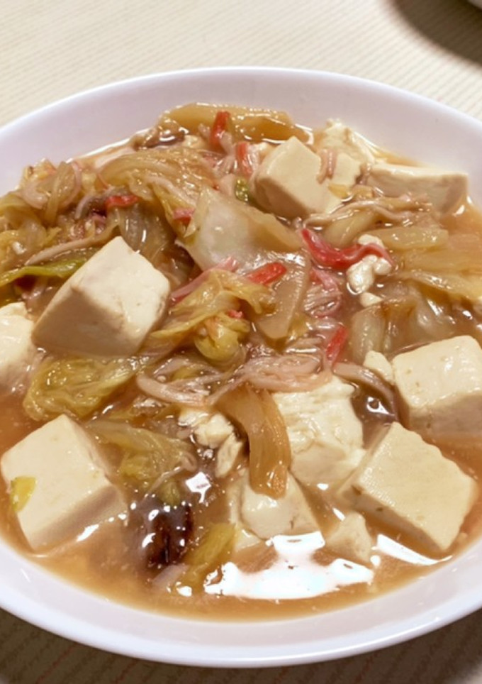 白菜とカニカマと豆腐のとろとろ煮-レシピのメイン写真