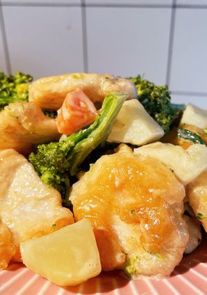 鶏胸肉とブロッコリーで！とりマヨッコリー-レシピのメイン写真