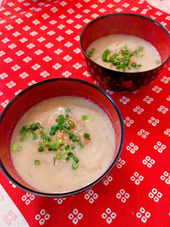 ささがきごぼうの胡麻味噌汁-レシピのメイン写真