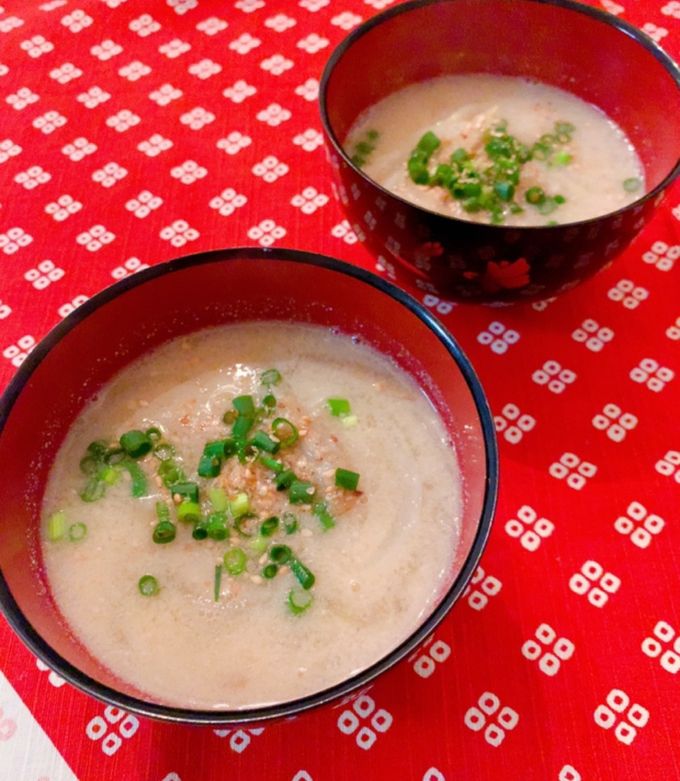 ささがきごぼうの胡麻味噌汁 by JuJuKueche 【クックパッド】 簡単