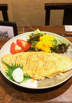 ふわふわ納豆オムライス-レシピのメイン写真