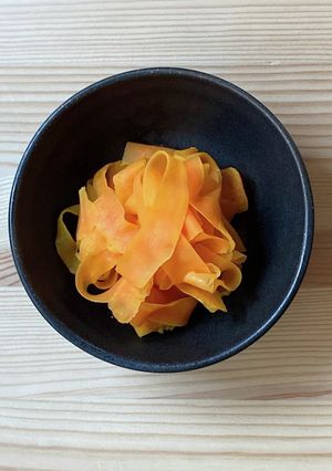 にんじんのぴらぴら炒め-レシピのメイン写真