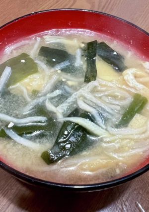ほっこり切り干し大根のお味噌汁-レシピのメイン写真