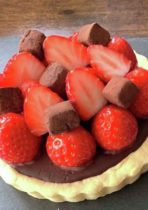 いちごの生チョコタルト-レシピのメイン写真