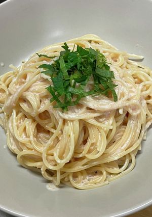 ヨーグルトたらこパスタ-レシピのメイン写真