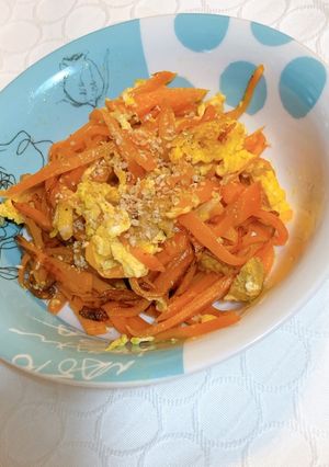 卵好きのにんじんしりしり-レシピのメイン写真