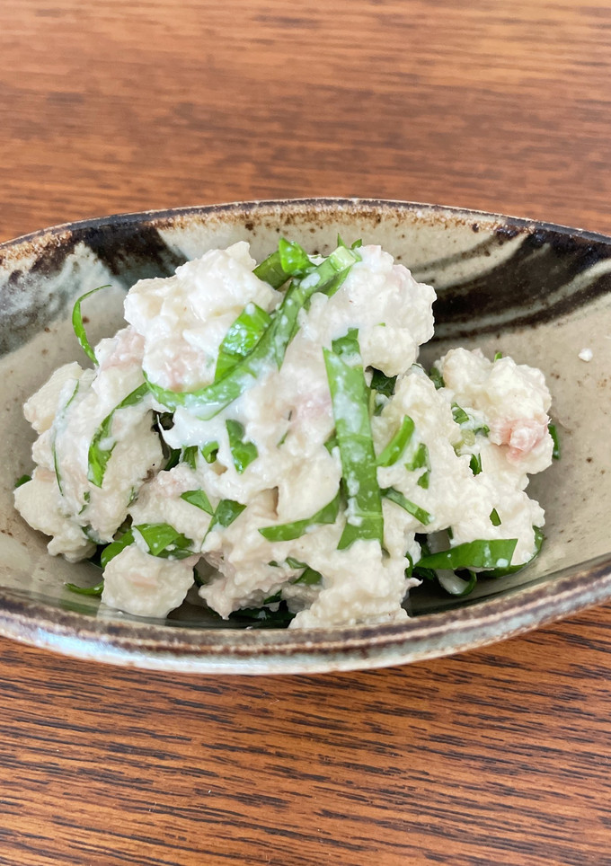 沖縄の 苦菜の白和え-レシピのメイン写真