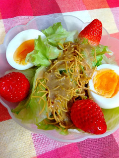 レタスのパリ麺サラダ-レシピのメイン写真