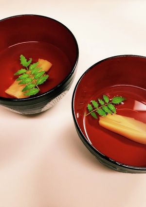 ◇筍ごはんのおともに♪筍穂先のお吸い物◇-レシピのメイン写真