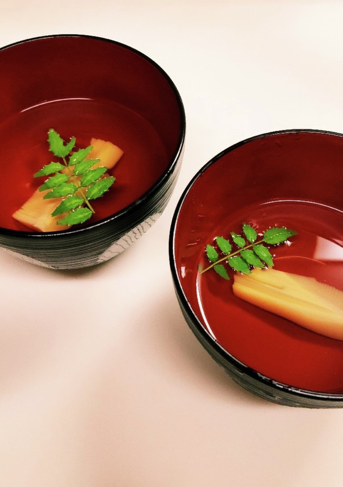 ◇筍ごはんのおともに♪筍穂先のお吸い物◇-レシピのメイン写真