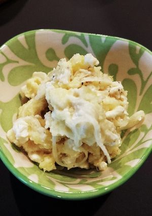 やきいもとカッテージチーズのサラダ。-レシピのメイン写真