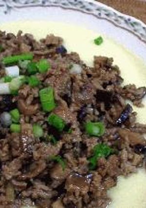 中華風茶碗蒸しの挽肉あん-レシピのメイン写真