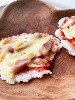 テキトーに残りご飯ピザ-レシピのメイン写真