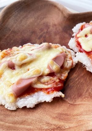 テキトーに残りご飯ピザ-レシピのメイン写真