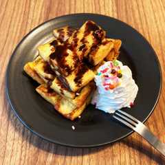 食パンの耳で♡フレンチトースト-レシピのメイン写真