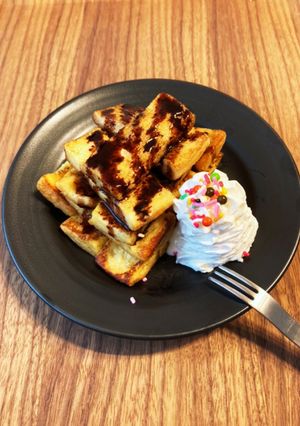 食パンの耳で♡フレンチトースト-レシピのメイン写真