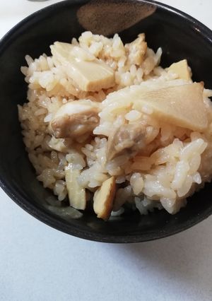 簡単革命タケノコご飯-レシピのメイン写真