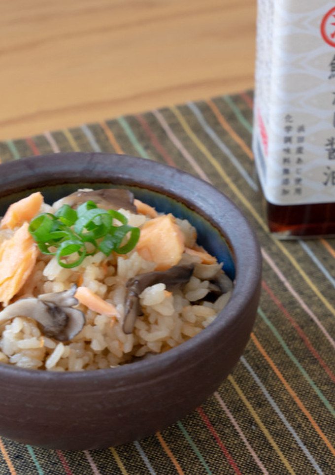 鮭ときのこの炊き込みご飯-レシピのメイン写真