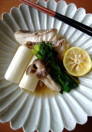 【簡単】『電子レンジ』で白身魚あっさり煮-レシピのメイン写真