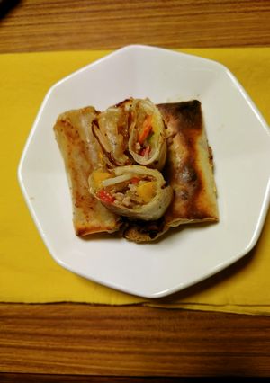 ヨウサマの減塩ヤム・ウンセン風焼き春巻き-レシピのメイン写真