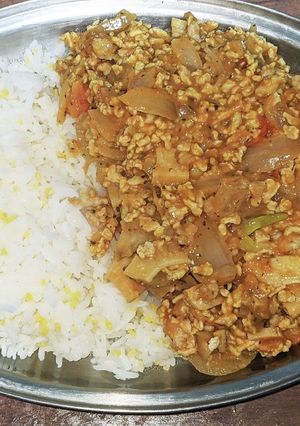 低カロリーミックスキーマカレーライス-レシピのメイン写真