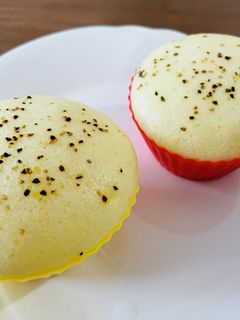 ふわふわハムチーズ蒸しぱん-レシピのメイン写真