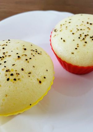 ふわふわハムチーズ蒸しぱん-レシピのメイン写真