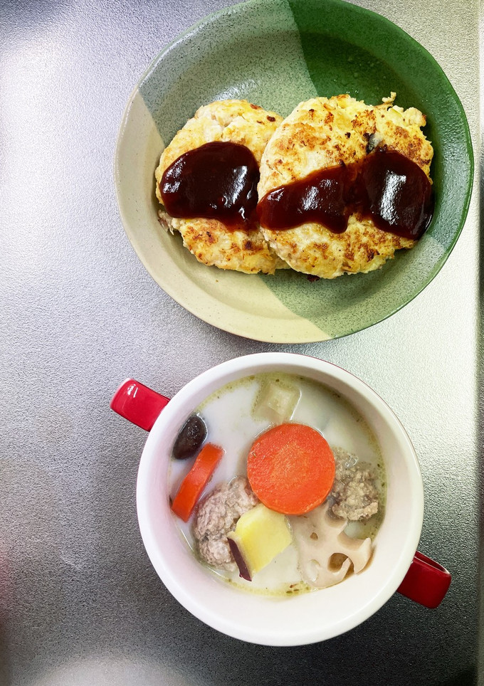 豚団子と和風温野菜のミルクスープ-レシピのメイン写真