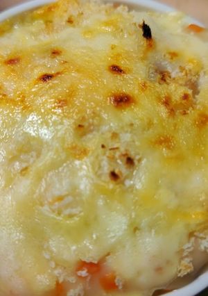 冷やご飯アレンジ ドリア(市販ソース)-レシピのメイン写真