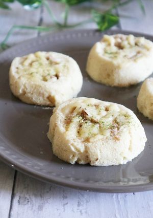レンジで簡単！ツナチーズおからパン-レシピのメイン写真