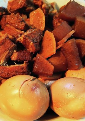 豚バラのさっぱり角煮～大根と玉子入り～-レシピのメイン写真