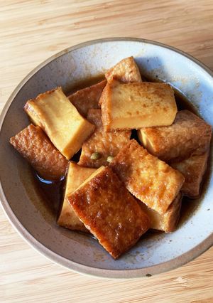 厚揚げの中華風ーお酢煮込みー-レシピのメイン写真