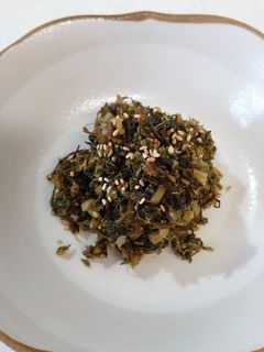 野沢菜のごま油炒め-レシピのメイン写真