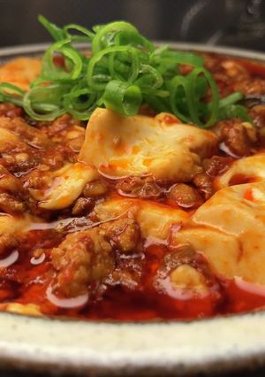 韓国唐辛子の麻婆豆腐の作り方-レシピのメイン写真